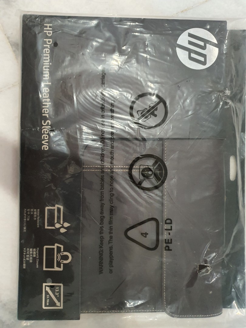 Hp 13.3 premium leather sleeve sale