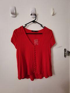 (NEW) SPORTSGIRL button up blouse size 6