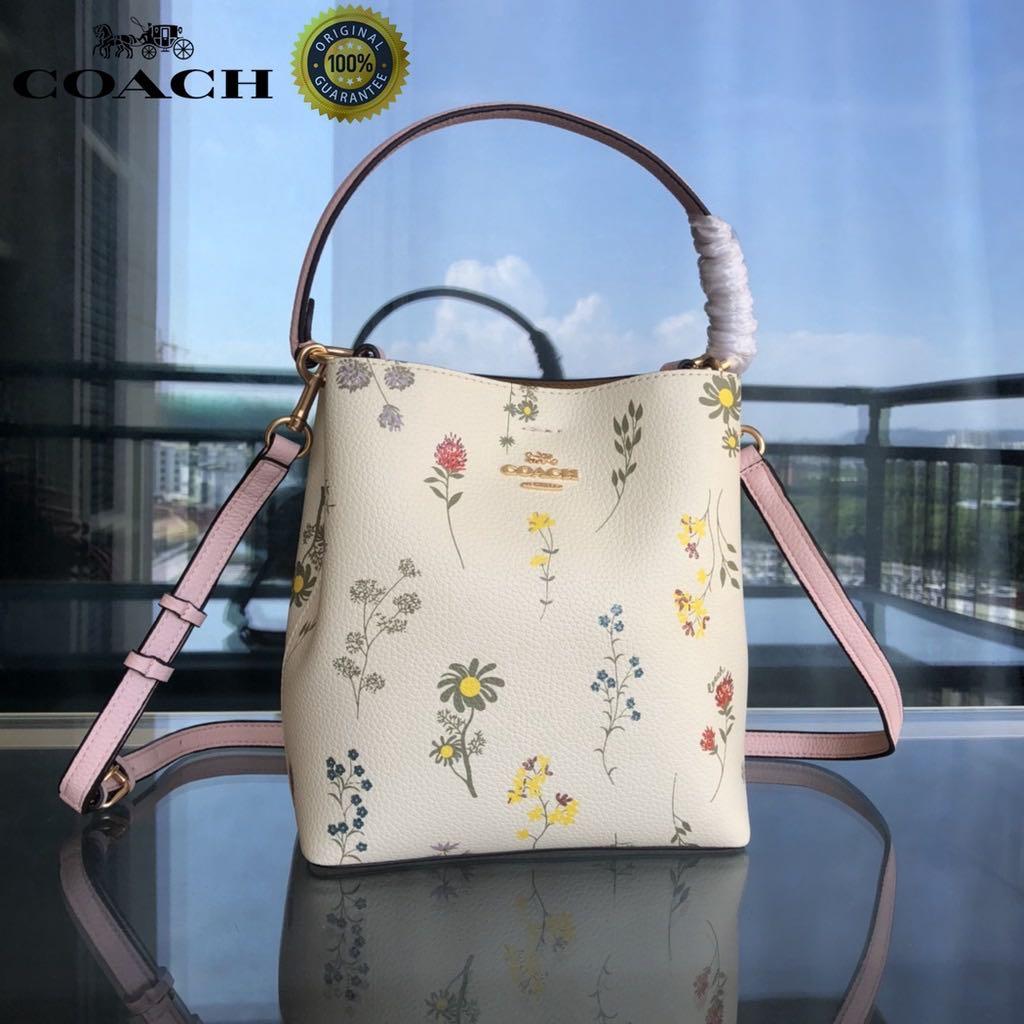 Coach bag with flower online