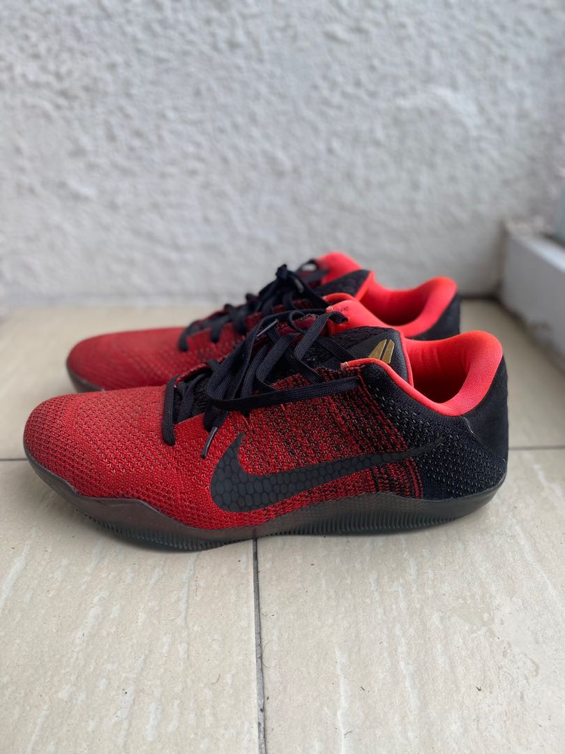 NIKE KOBE 11 elite red Men s Fashion Footwear Sneakers on