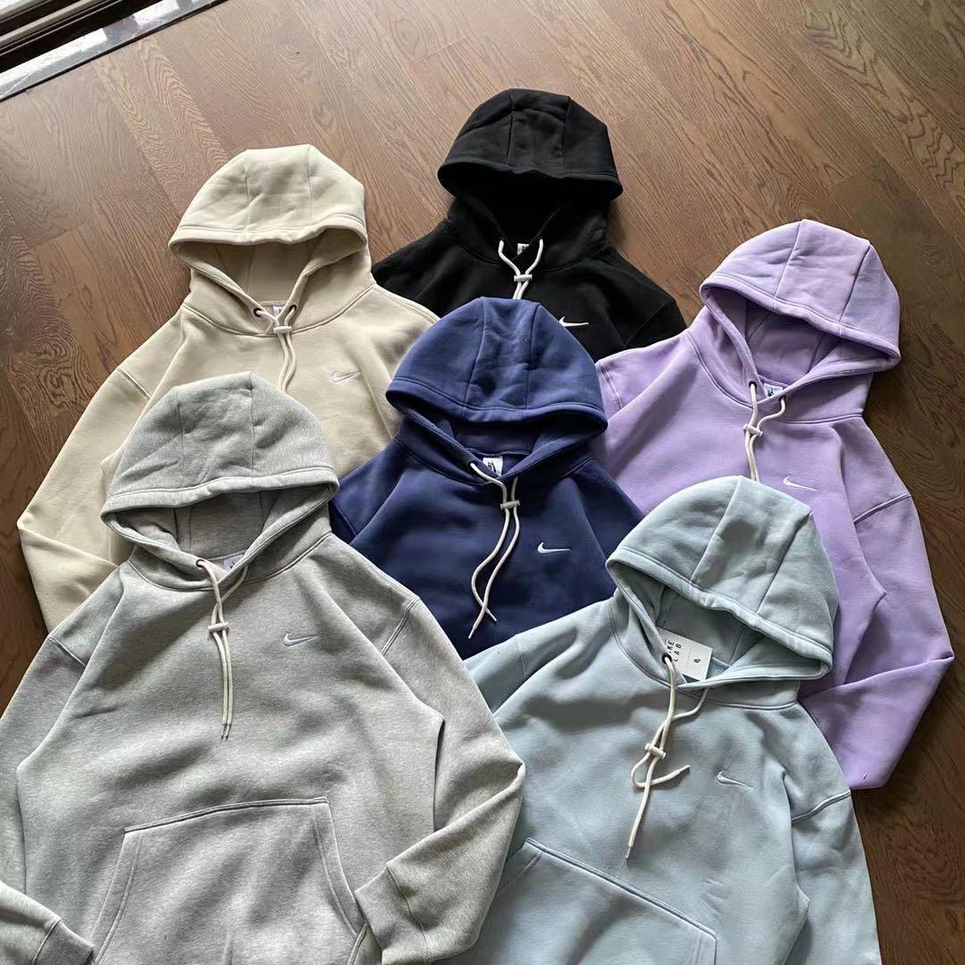 Nike Pastel Mini Swoosh Hoodie Women s Fashion Coats Jackets and Outerwear on Carousell