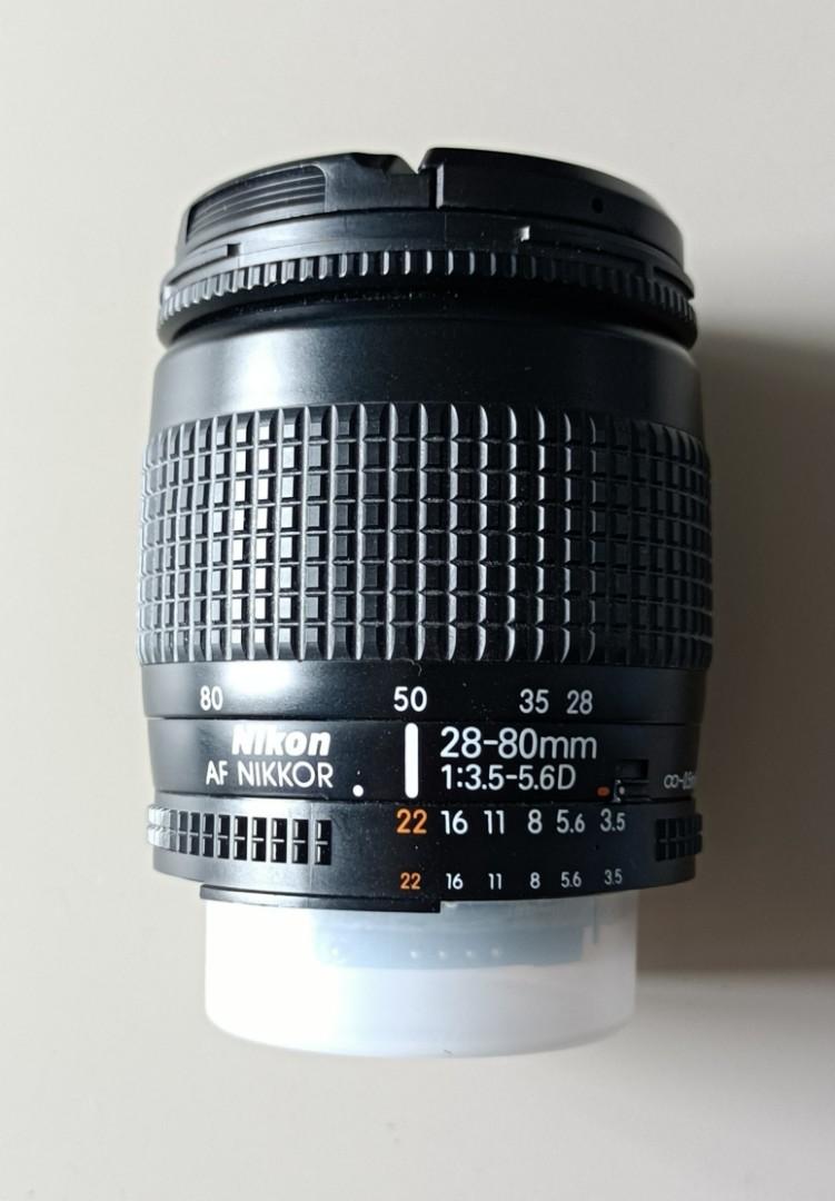 Nikon AF 28-80mm F3.5-5.6D (第一代), 攝影器材, 鏡頭及裝備- Carousell