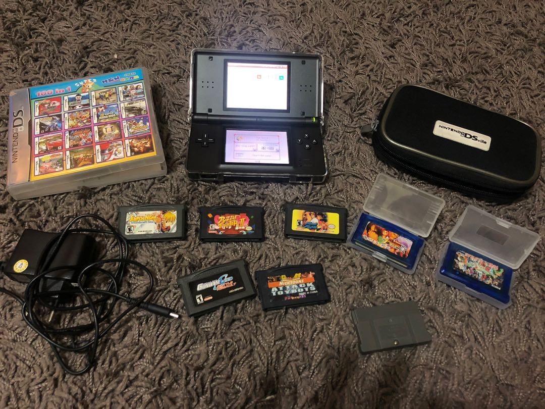 Nintendo Ds Lite Combo Nds Games Gba Games Bag Video Gaming Video Game Consoles Nintendo On Carousell