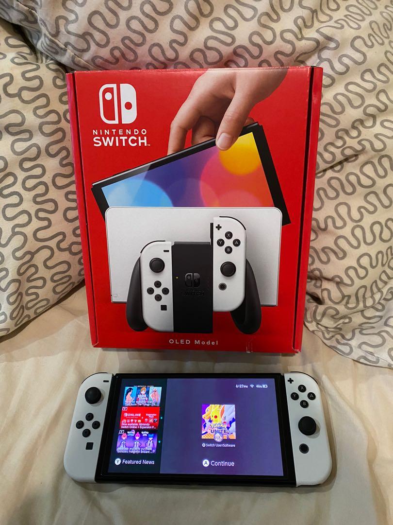 Nintendo Switch OLED White, Video Gaming, Video Game Consoles, Nintendo