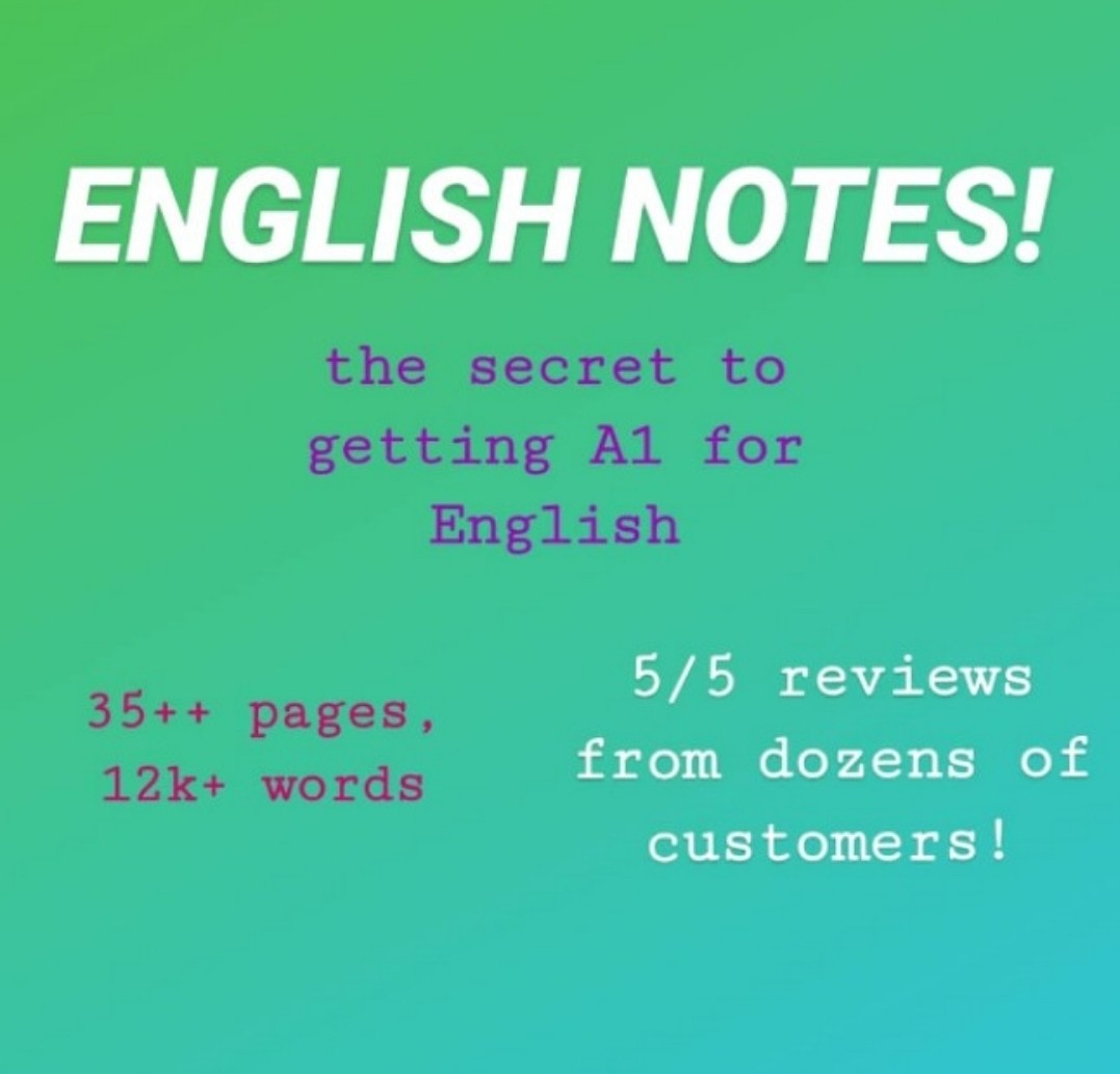 o level english notes [softcopy], Hobbies & Toys, Books & Magazines