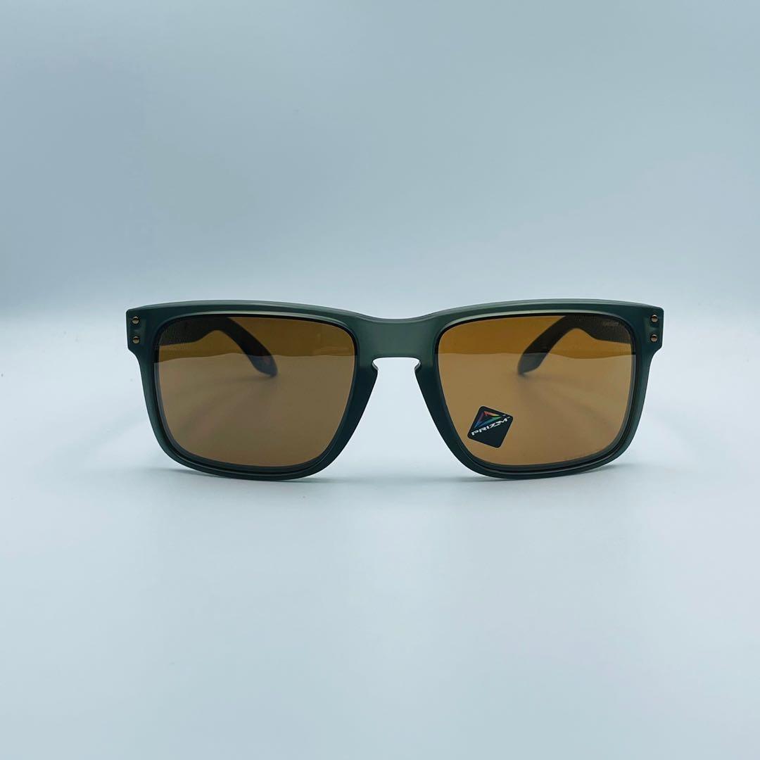 Oakley Holbrook Uncle Sam Matte Olive Ink Prizm Tungsten, Men's Fashion