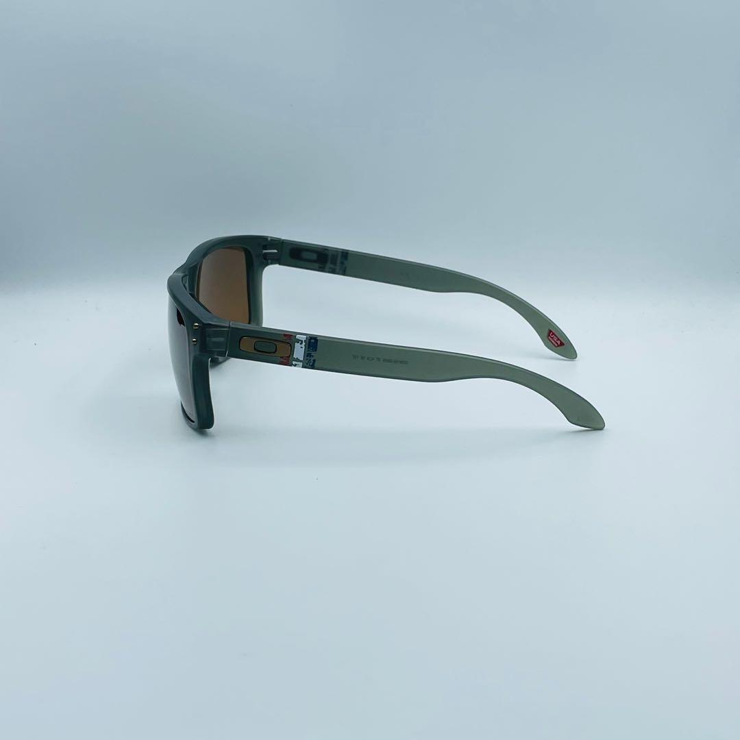 Oakley Holbrook Uncle Sam Matte Olive Ink Prizm Tungsten, Men's Fashion