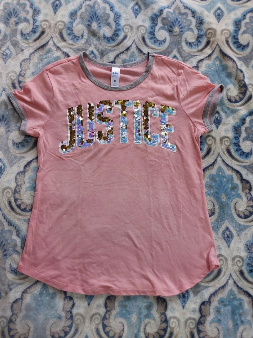 Original Justice Flip Sequin Top, Babies & Kids, Babies & Kids Fashion