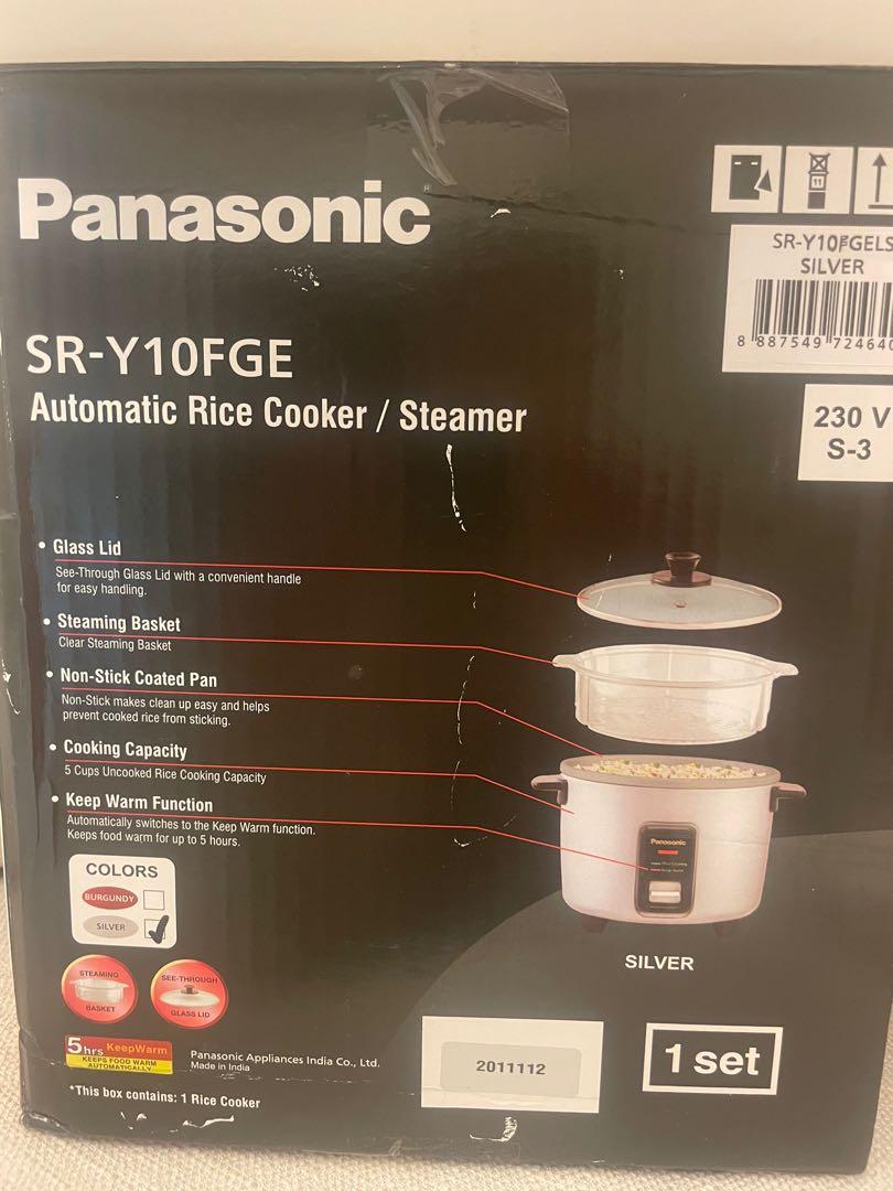 Panasonic 1L automatic rice cooker / steamer, TV & Home Appliances
