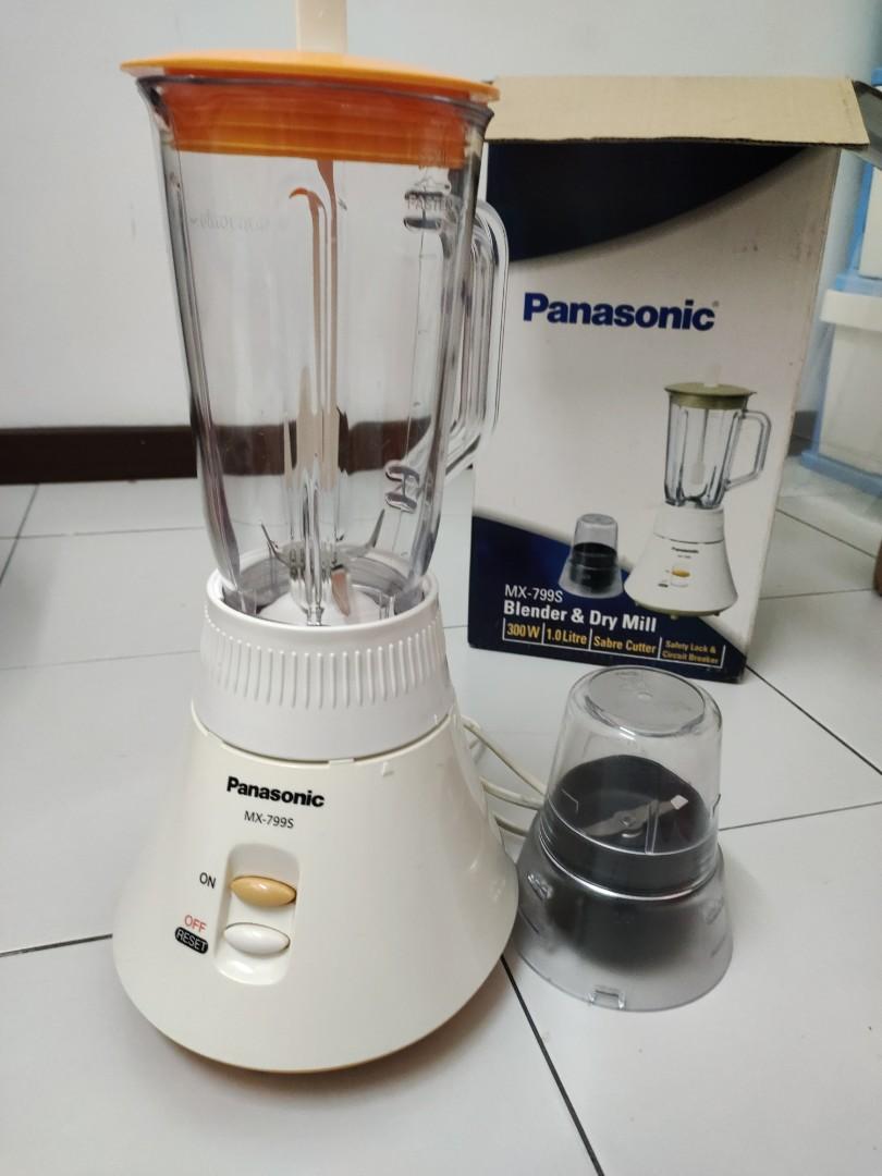 Panasonic blender & dry mill, TV & Home Appliances, Kitchen Appliances
