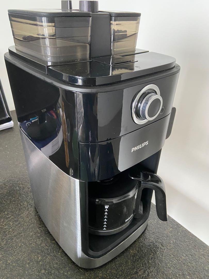 Philips Grind and Brew Coffee Maker HD7762, TV & Home Appliances