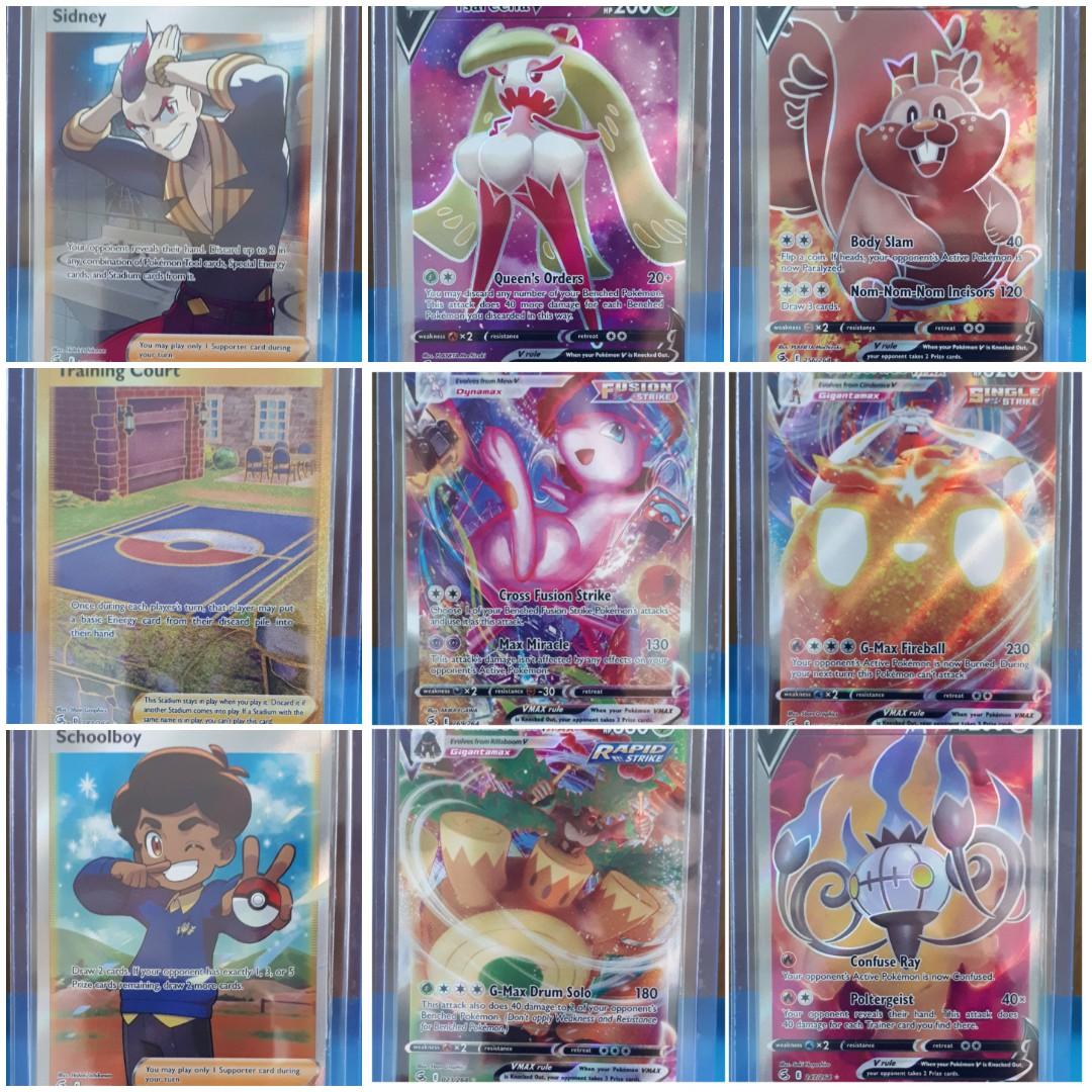 Pokmon TCG: Pokemon Sword & Shield Fusion Strike Rare Cards Mew, Hobbies & Toys, Toys & Games on Carousell Pokmon TCG: Pokemon Sword & Shield Fusion Strike Rare Cards Mew, Hobbies & Toys, Toys & Games on Carousell