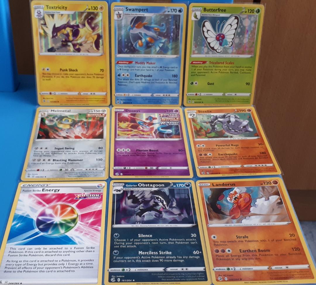 Pokmon TCG: Pokemon Sword & Shield Fusion Strike Rare Cards Mew, Hobbies & Toys, Toys & Games on Carousell Pokmon TCG: Pokemon Sword & Shield Fusion Strike Rare Cards Mew, Hobbies & Toys, Toys & Games on Carousell