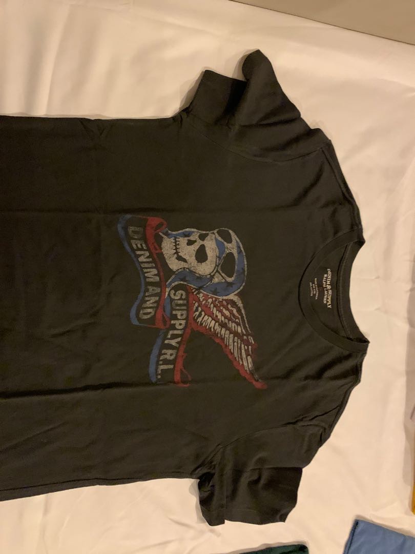 Ralph Lauren Denim Supply T Shirt Men S Fashion Tops Sets Tshirts Polo Shirts On Carousell