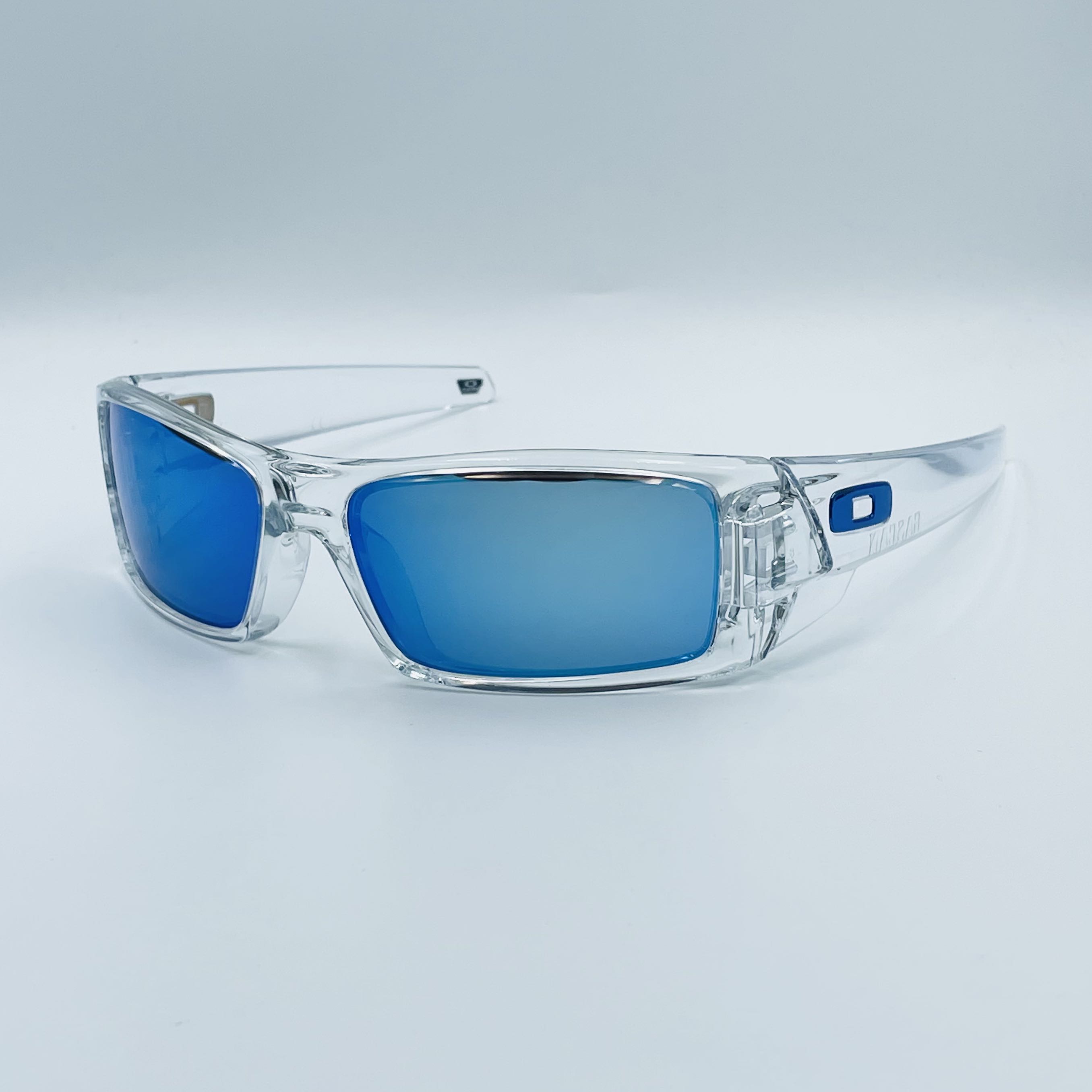 RARE Oakley Gascan Polished Clear Prizm Sapphire