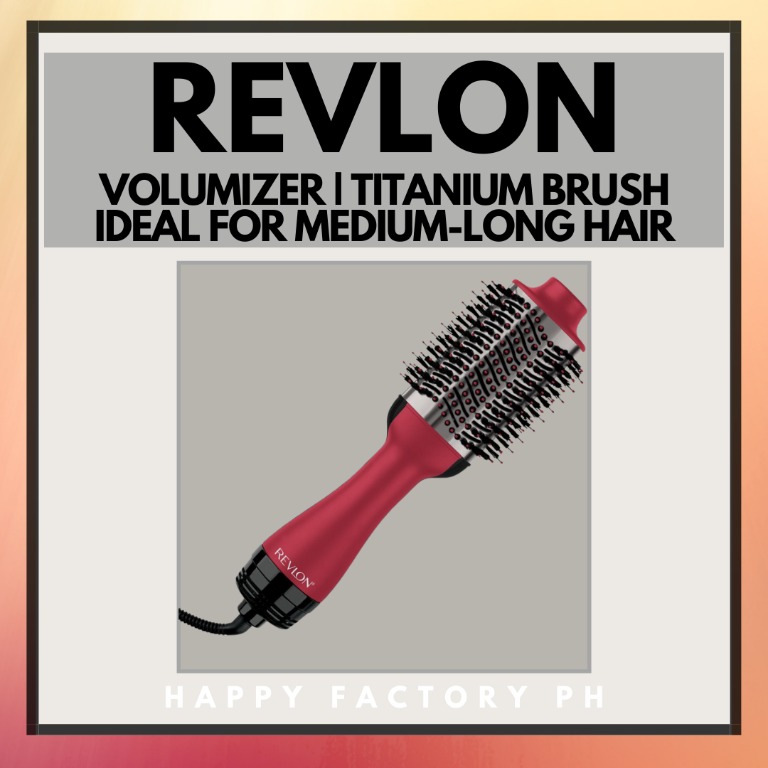 revlon hair dryer and volumizer titanium