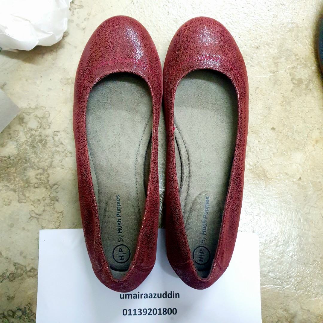 Hush puppies women's flat shoes sales