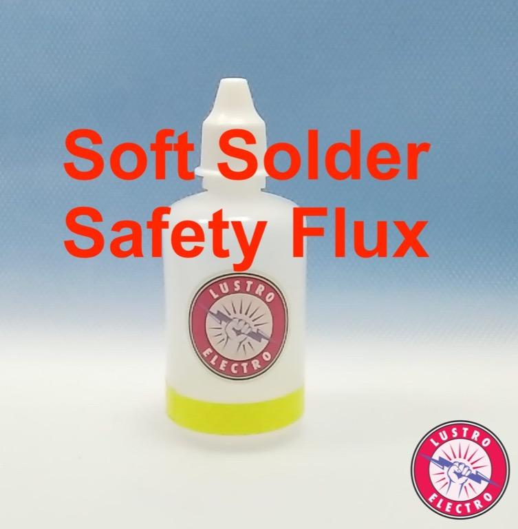 Safety Flux Soft Solder Jewelry, Models, Hobby, Stained Glass, Hobbies