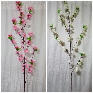 Sakura Artificial Cherry Blossom stems silk textile flowers