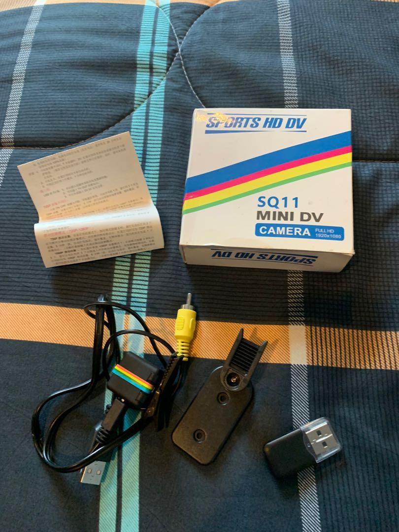 SALE SQ 11 Mini DV camera with accessories (Category: Security Systems & CCTV Cameras) located in Makati City. Submitted by good_deals2026 (Listing ID 1132367310, Image 1). Description: Stored and unused. Bought in Singapore. Bought it for 1,500. .