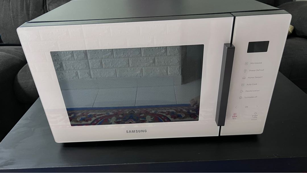Pink outlet samsung microwave