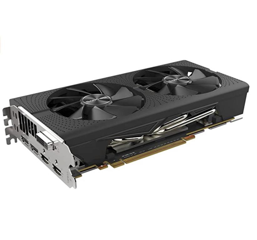 SAPPHIRE Radeon Pulse RX 580 8GB GDDR5 PCI E Graphics Card