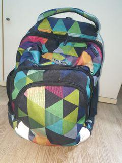 School bag with wheels backpack