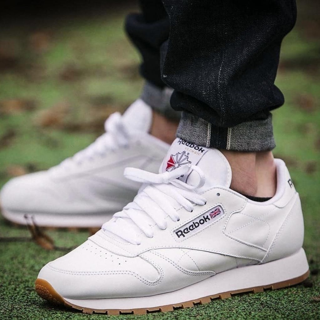Sepatu reebok classic leather store