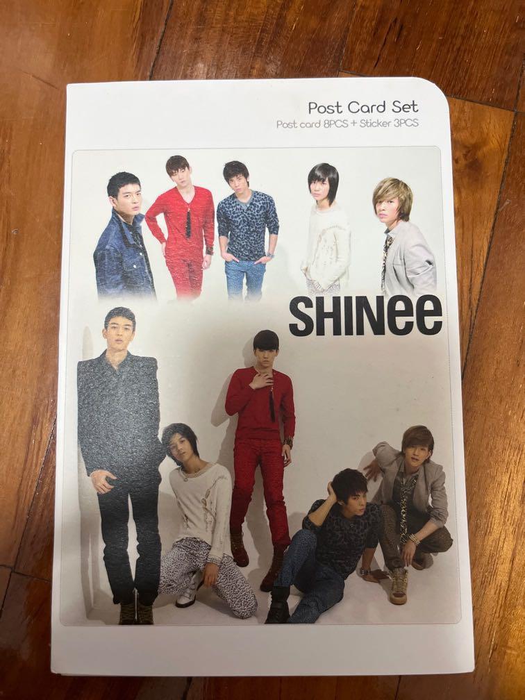 SHINee postcard (Category: K-Wave Merchandise) located in Singapore. Submitted by kaesquared (Listing ID 1132490949, Image 1). Description: Postcard set .