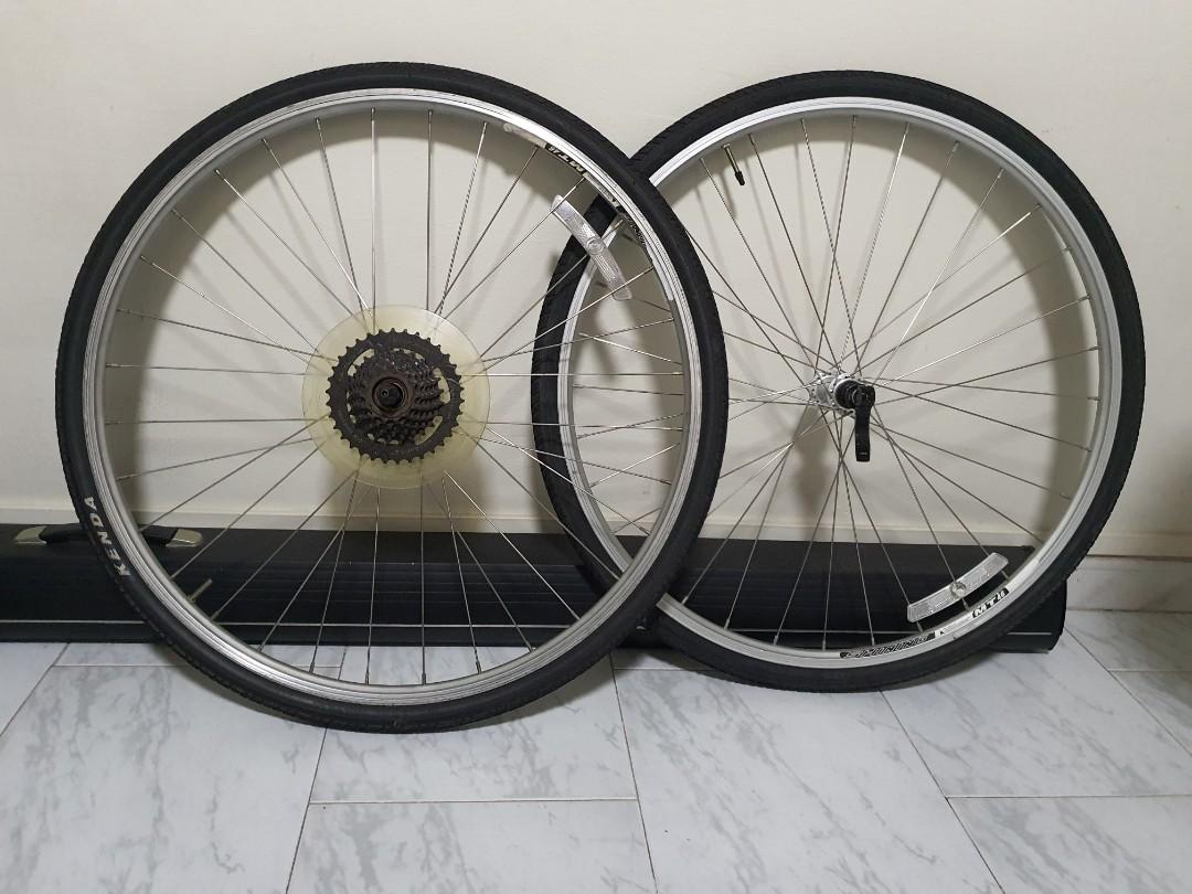 Shining hotsell bike wheels