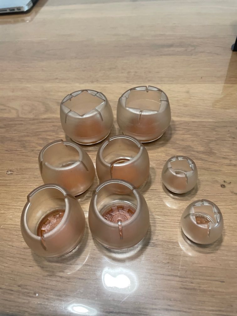 Sofa chair table legs floor protectors, Furniture & Home Living