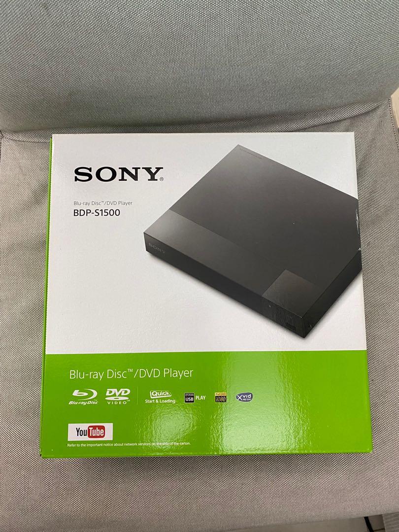 Sony bluray DVD Player BDPS1500, 家庭電器, 電視 & 其他娛樂, 藍光及播放器 Carousell
