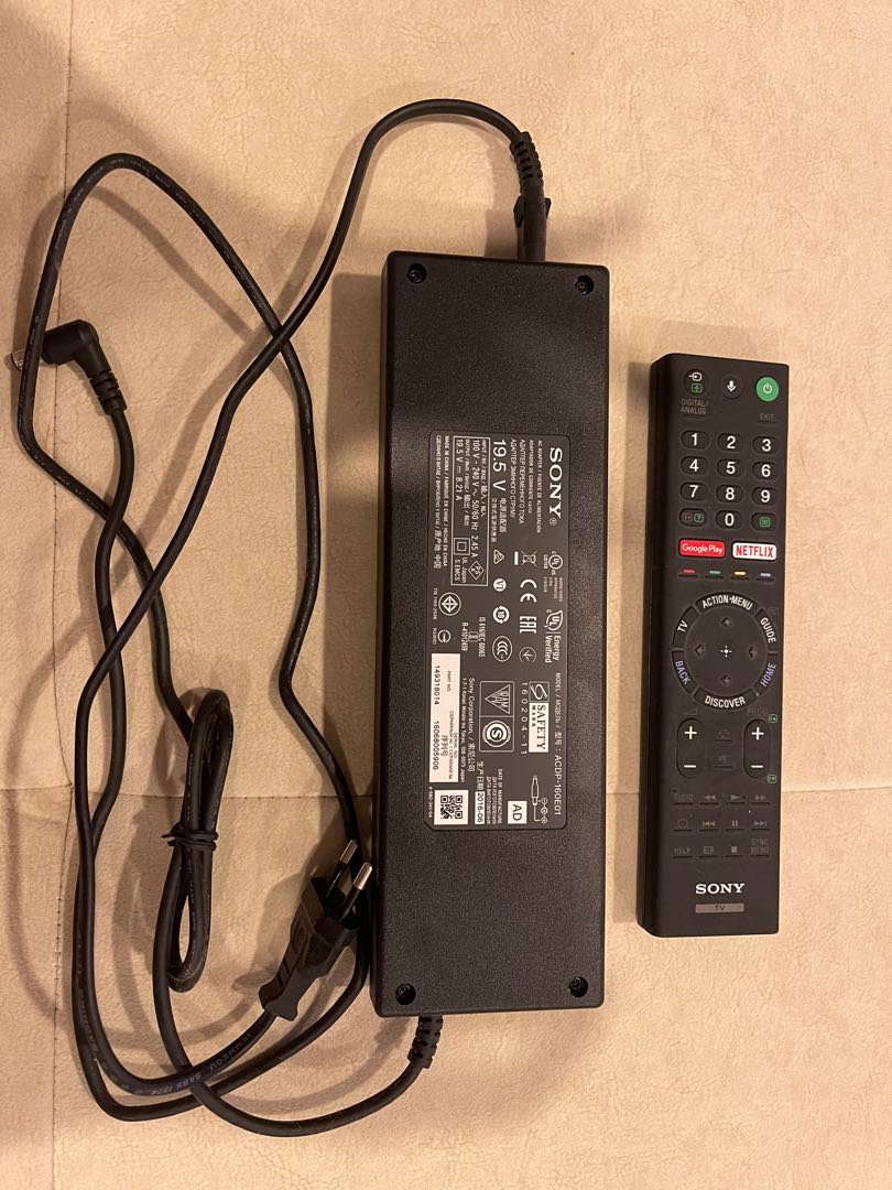 Sony TV adapter and remote control, TV & Home Appliances, TV