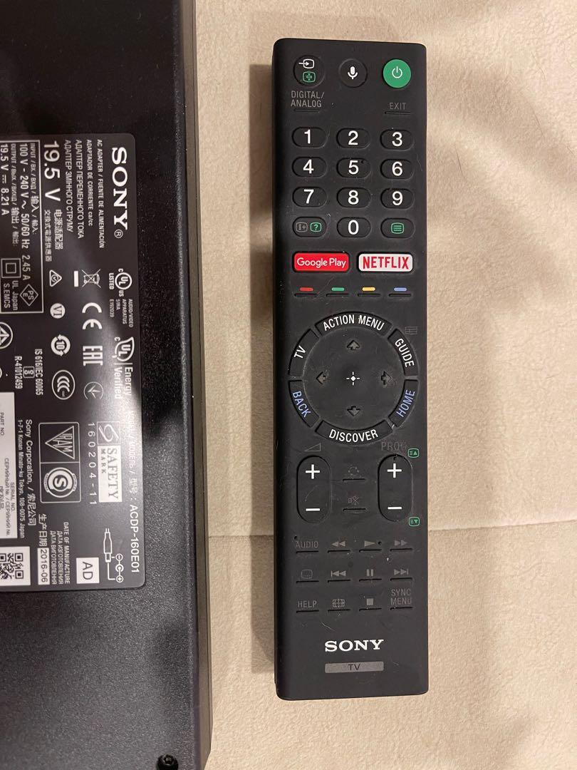 Sony TV adapter and remote control, TV & Home Appliances, TV