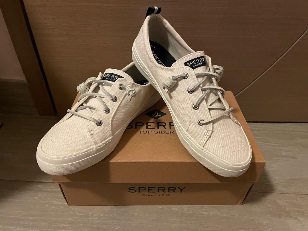 Sperry 白鞋 女裝 鞋 波鞋 Carousell