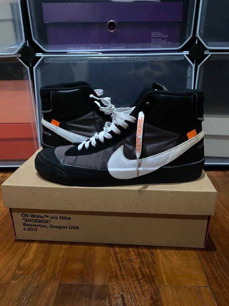 ow x nike blazer