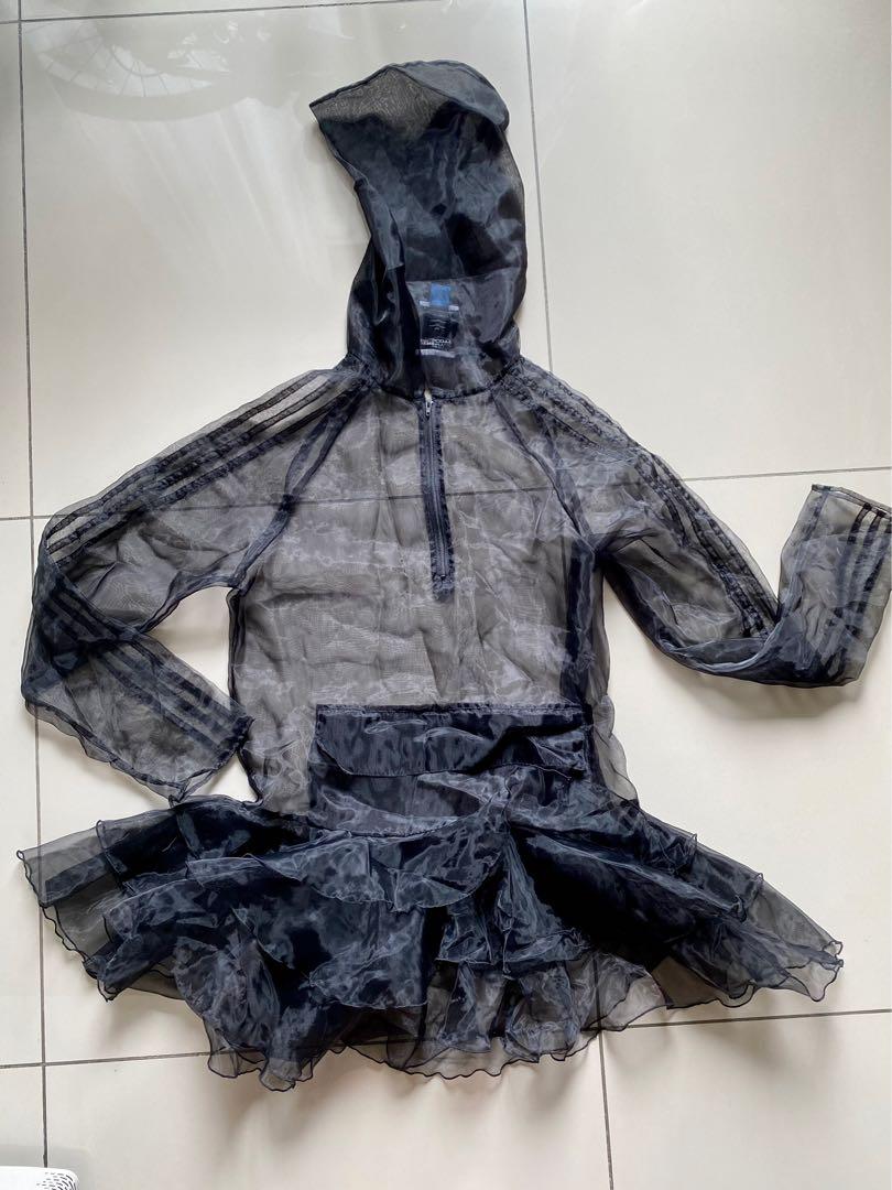 COOL! Adidas Jeremy Scott sheer dress, Women's Fashion, Dresses & Sets, Traditional Ethnic Carousell