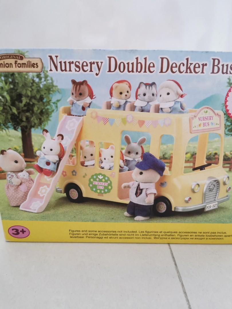 Sylvanian double cheap decker bus