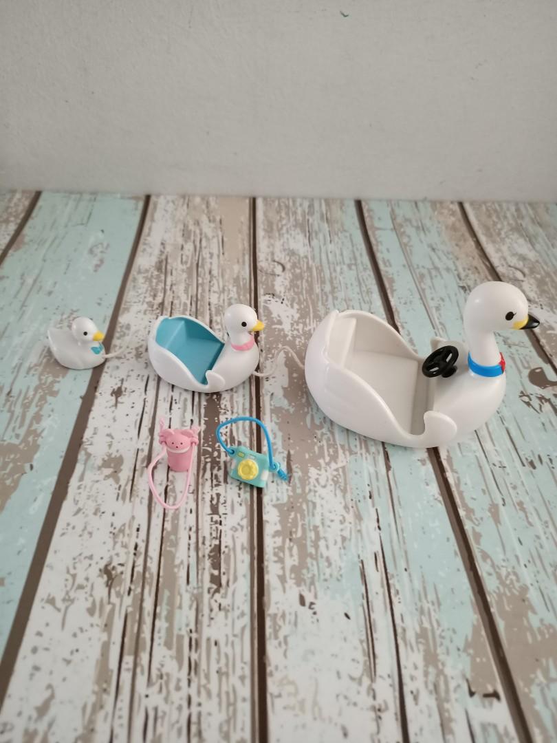 Sylvanian swan boat set hotsell