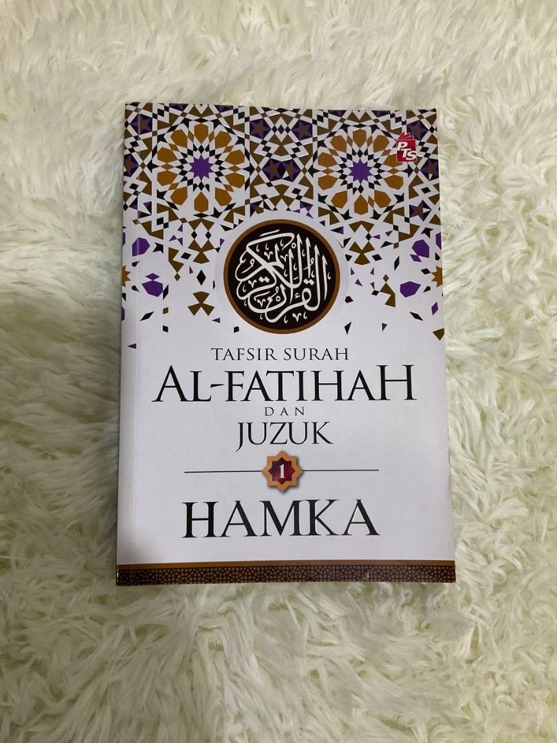 Tafsir Surah Al-Fatihah dan Juzuk 1 Hamka terbitan PTS, Books 