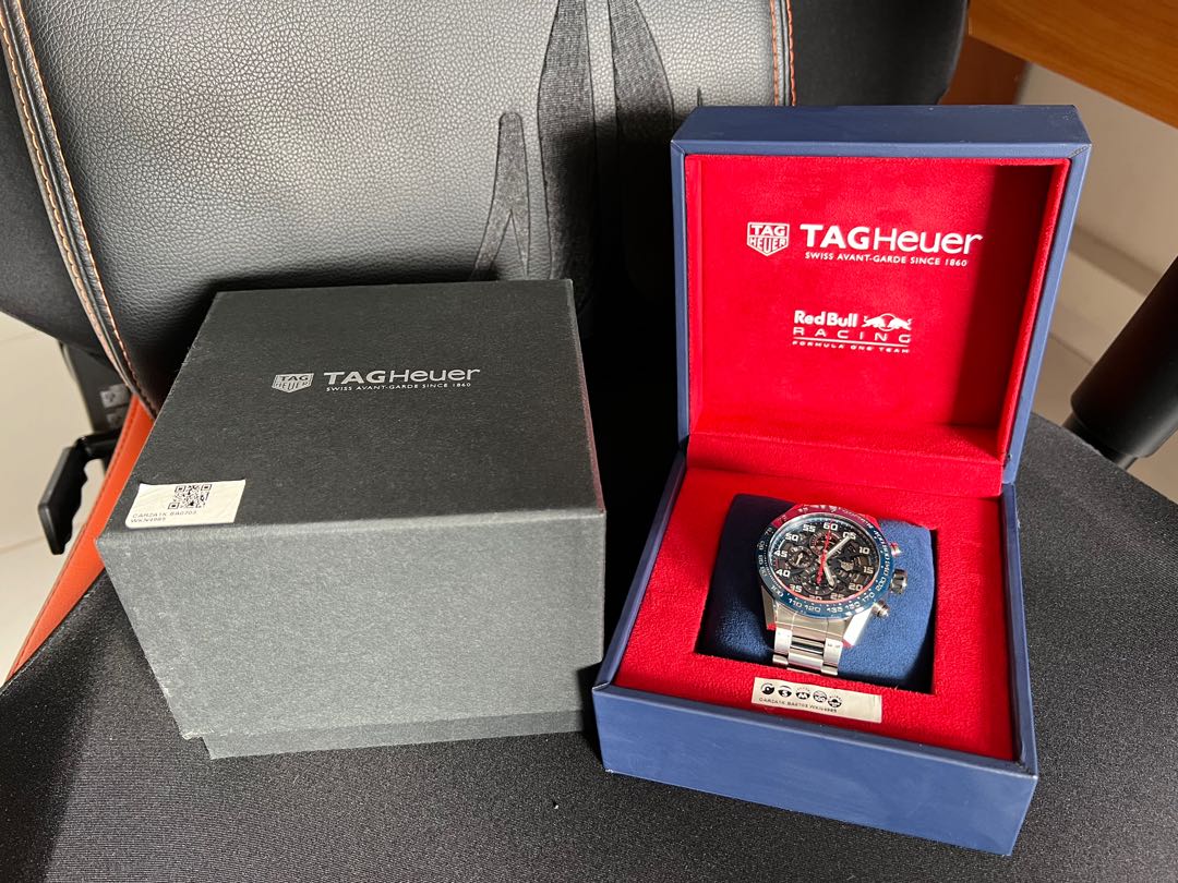 Tag heuer grand hot sale carrera red bull racing