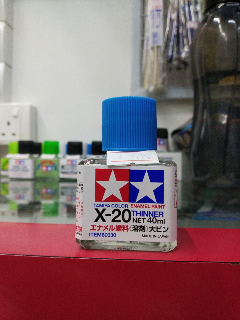 Tamiya Enamel Paint Thinner (40ml), Hobbies & Toys, Stationery & Craft