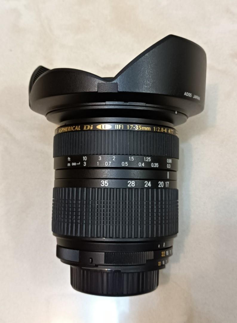 Tamron SP AF 17-35mm F2.8-4 (A05) full frame lens for Nikon F