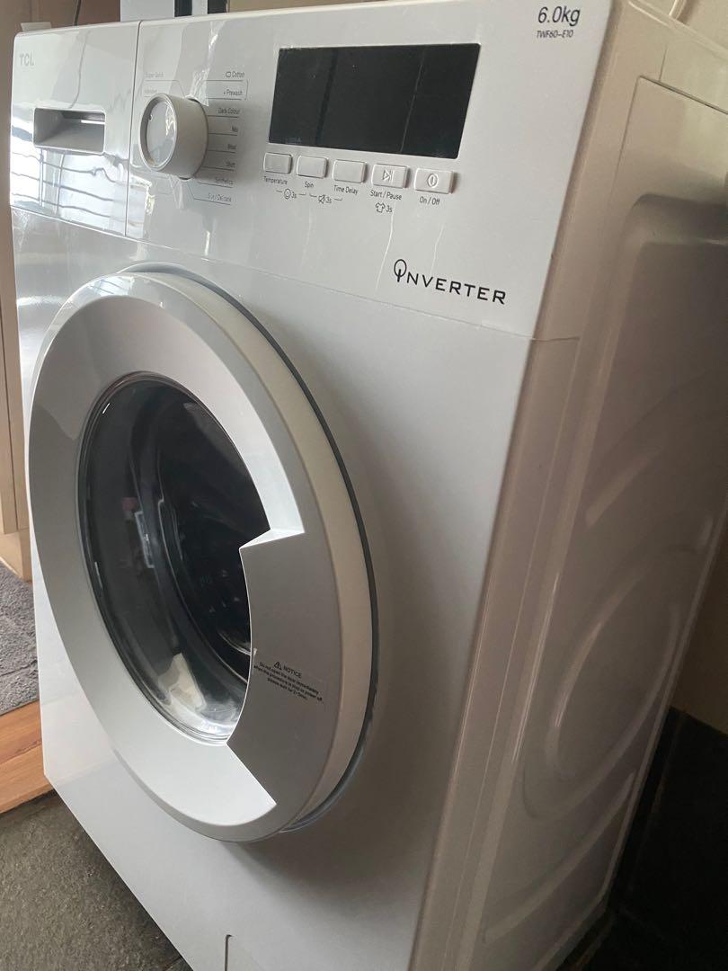 TCL TWF60-E10 6.0 kg. Front Load Washing Machine, TV & Home Appliances ...