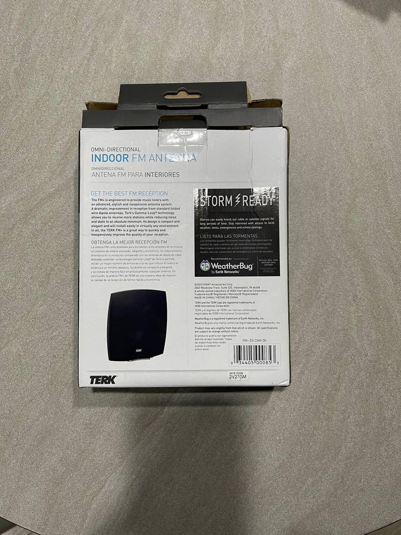 Terk Omni Directional Indoor FM Antenna, Audio, Soundbars, Speakers