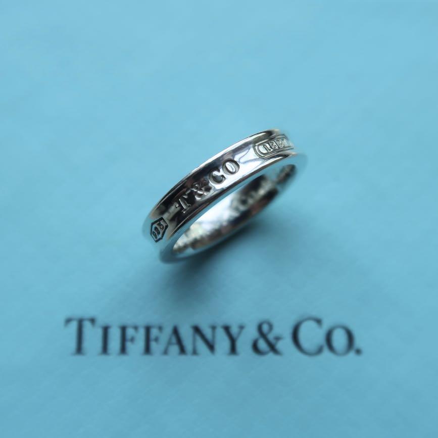 Tiffany and co engraved ring hot sale