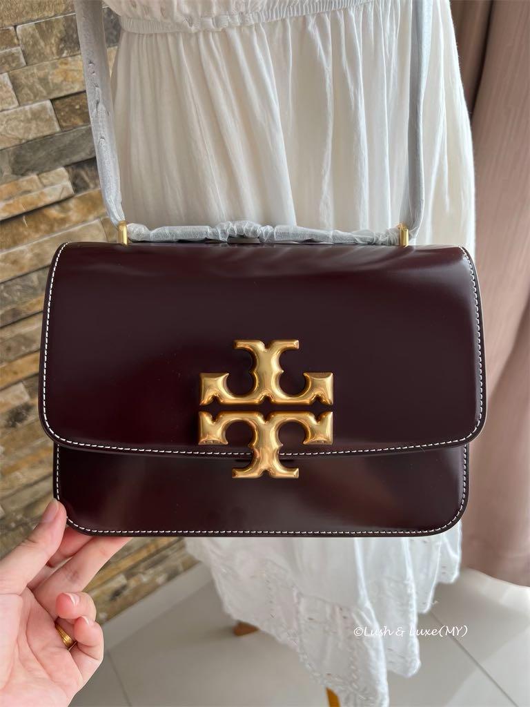Tory Burch Eleanor Spazzolato Medium Convertible Shoulder Bag, Women's  Fashion, Bags & Wallets, Purses & Pouches on Carousell