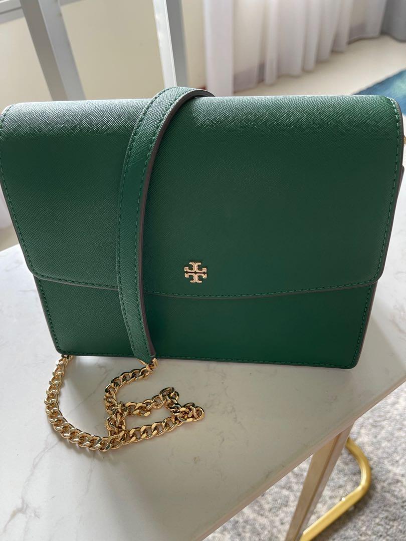 Tory Burch crossbody or shoulder Bag green, Women's Fashion, Bags &  Wallets, Shoulder Bags on Carousell