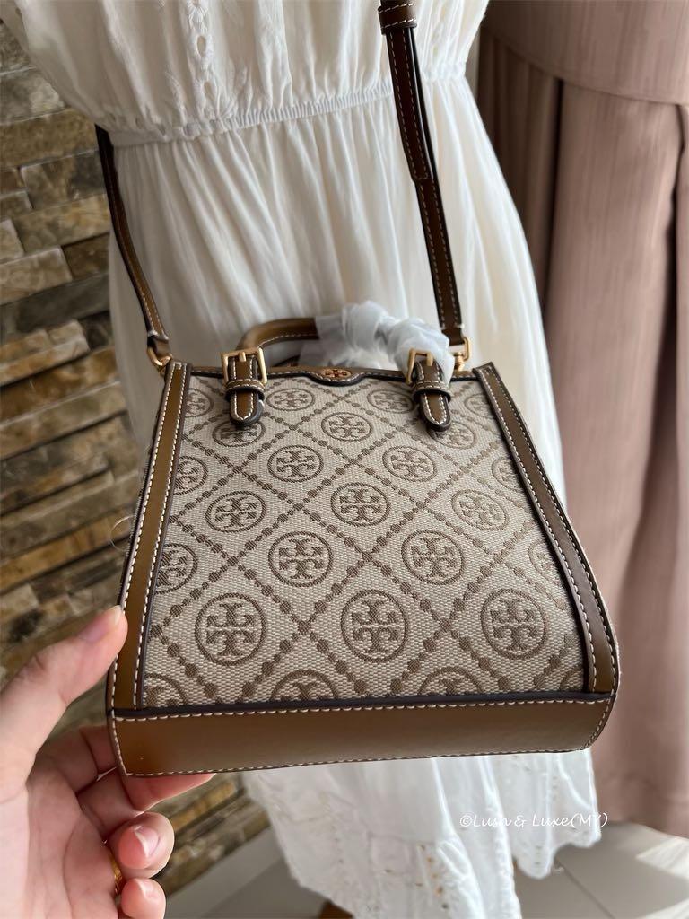 Shop Tory Burch T Monogram Coated Canvas Tote