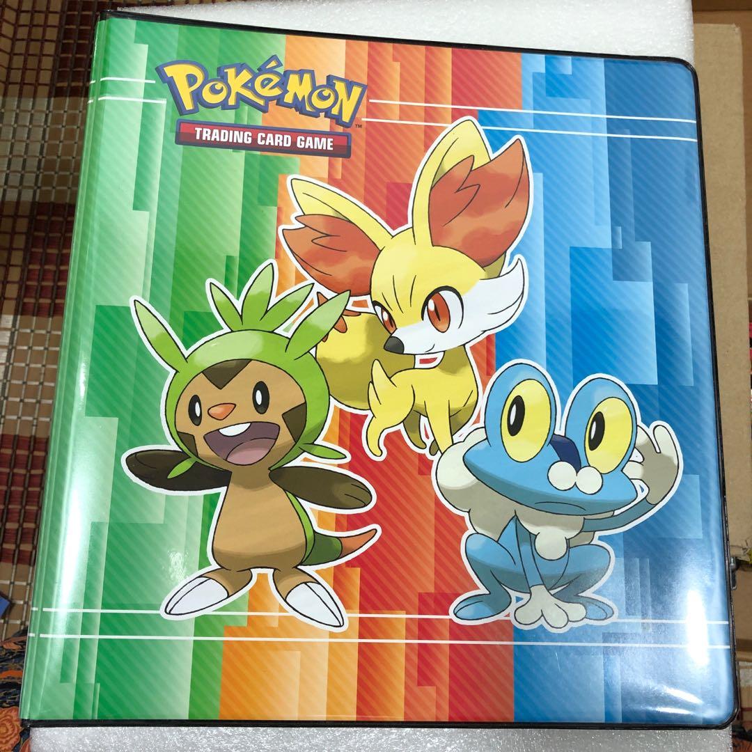 Ultra Pro Pokemon X And Y 3 Ring Binder For Trading Card Storage Album Greatasgift Toys Games Board Games Cards On Carousell